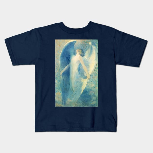 Ethereal Angel Kids T-Shirt by LittleBean